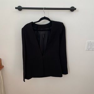 BCBG MaxAzria Black Cape Blazer